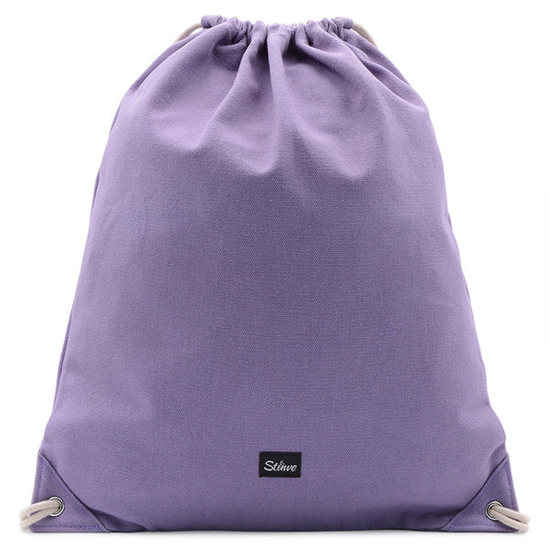 Cotton Canvas Gym Backpack