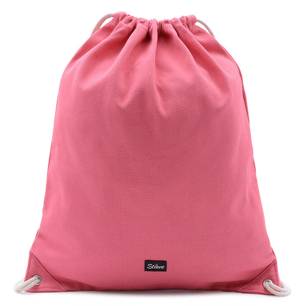 Cotton Canvas Gym Backpack