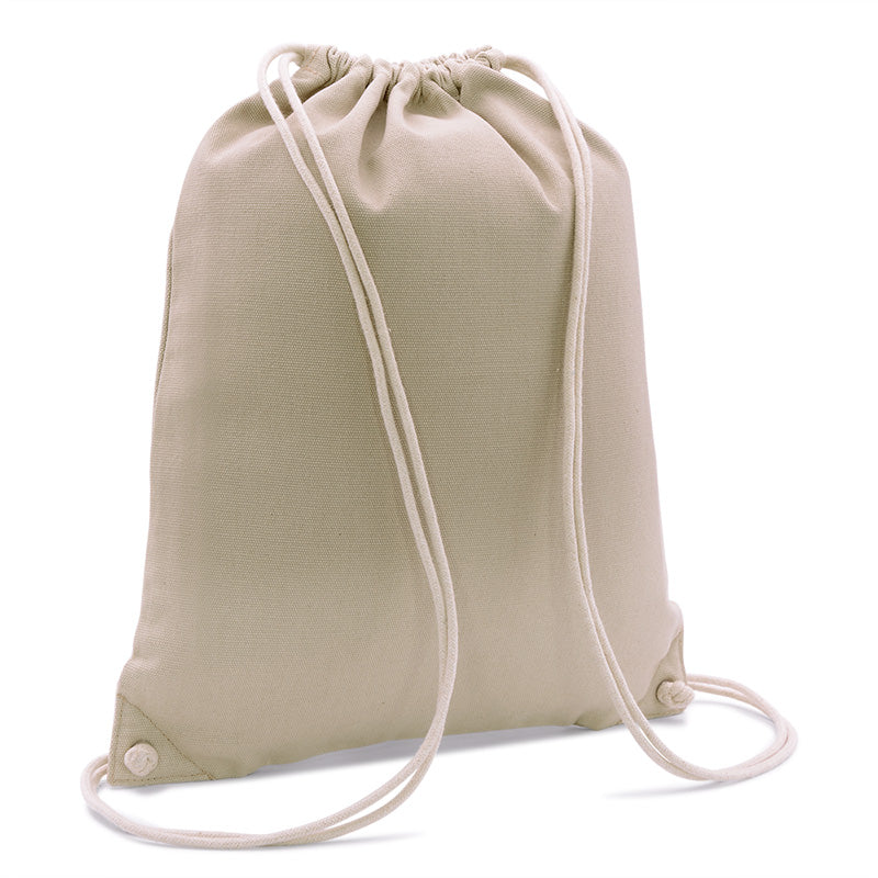 Cotton Canvas Gym Backpack